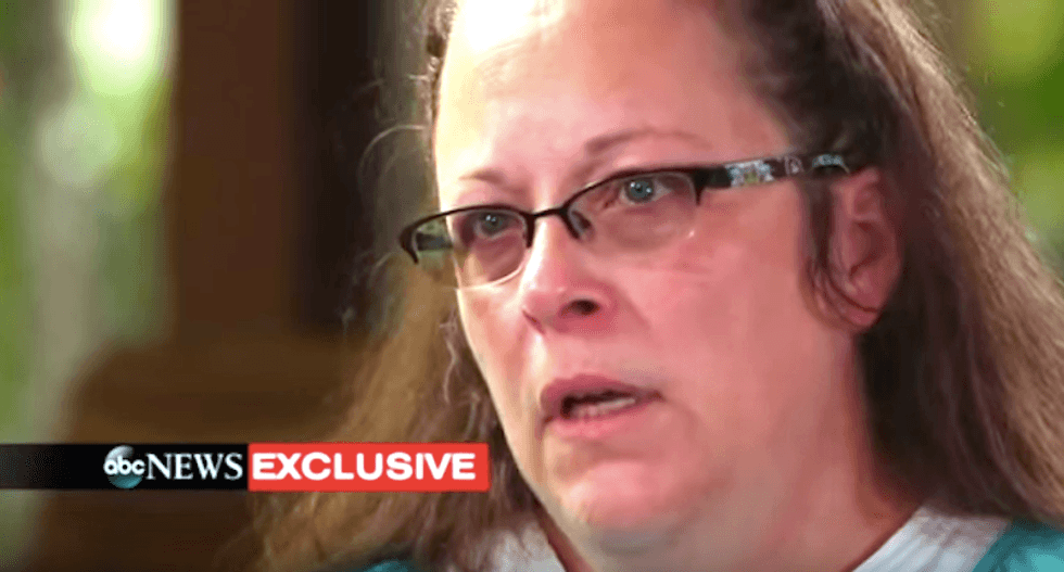 Kim Davis doesn't get why gays want marriage licenses: 'I don't think dignity is guaranteed in the Constitution'