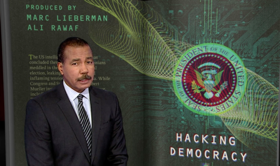'Bows and arrows against the lightning': Watch 60 Minutes reveal new details of Russia's election system hacking