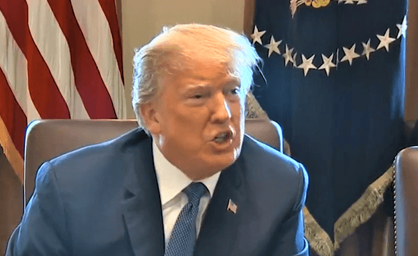’No bluff!’: Trump denies he won’t wage a trade war against Mexico after Chuck Schumer calls out his bluster