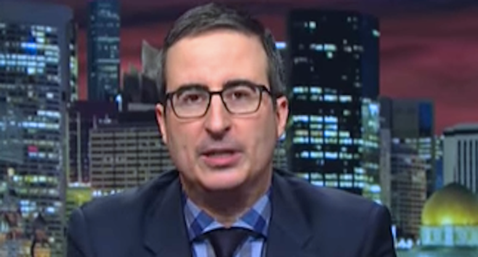 John Oliver praises Parkland massacre survivors for refusing to be told it's 'not the time to talk about gun control'
