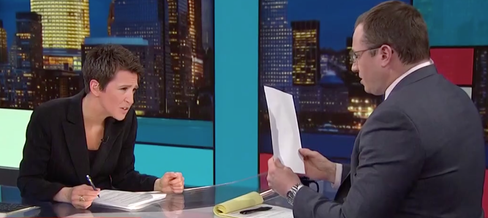 MSNBC's Maddow marvels at the 'incredibly specific steps' required to green-light FBI's raid on Cohen