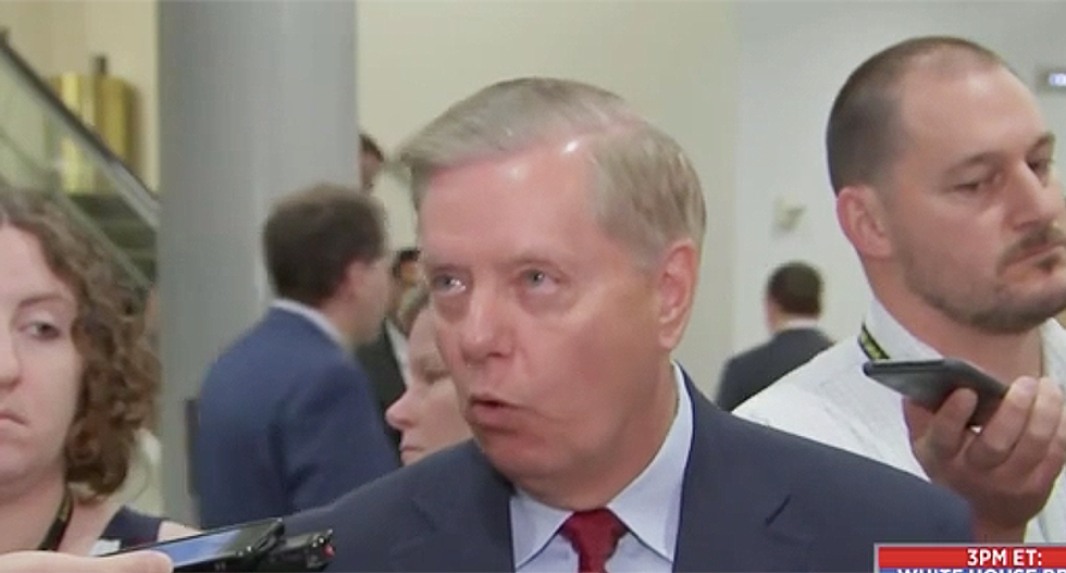 Lindsey Graham shoves Trump toward war: 'Anyone would believe we're one step closer'