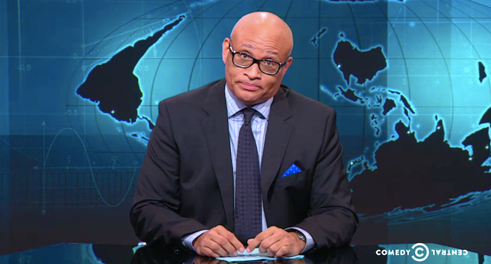 Larry Wilmore notices men keep shooting their d*cks off -- will that finally lead to gun control?