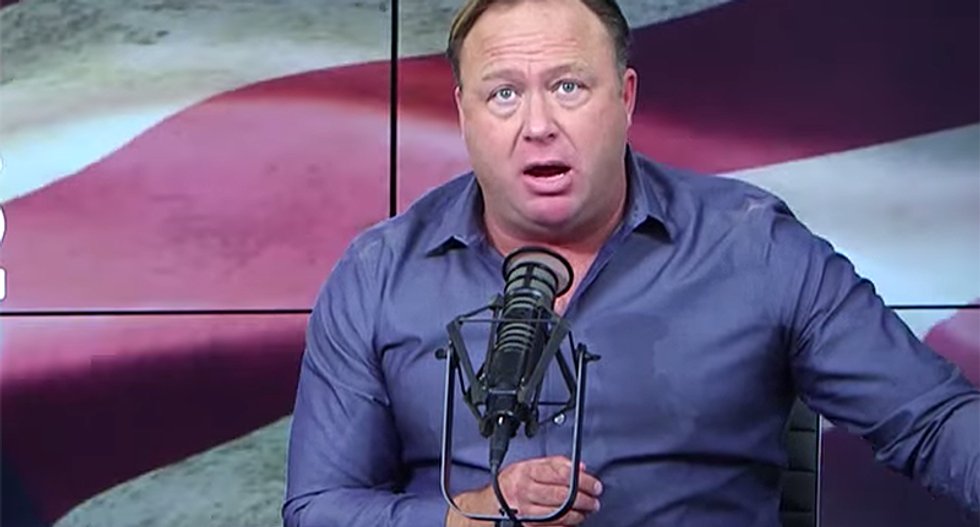 'What the hell is that?': Conspiracy theorist Alex Jones can’t believe Spicer’s 'ignorant' Hitler claim