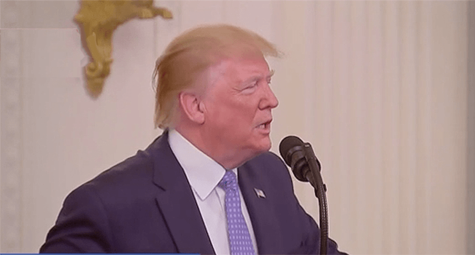 ‘Squish brained’: Trump brutally mocked for claiming Medal of Honor recipient killed insurgent ‘wearing a wardrobe’