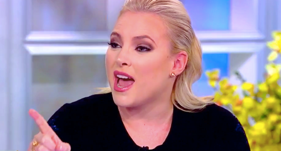 Meghan McCain explodes after Whoopi Goldberg compares US record on LGBT rights to Iran