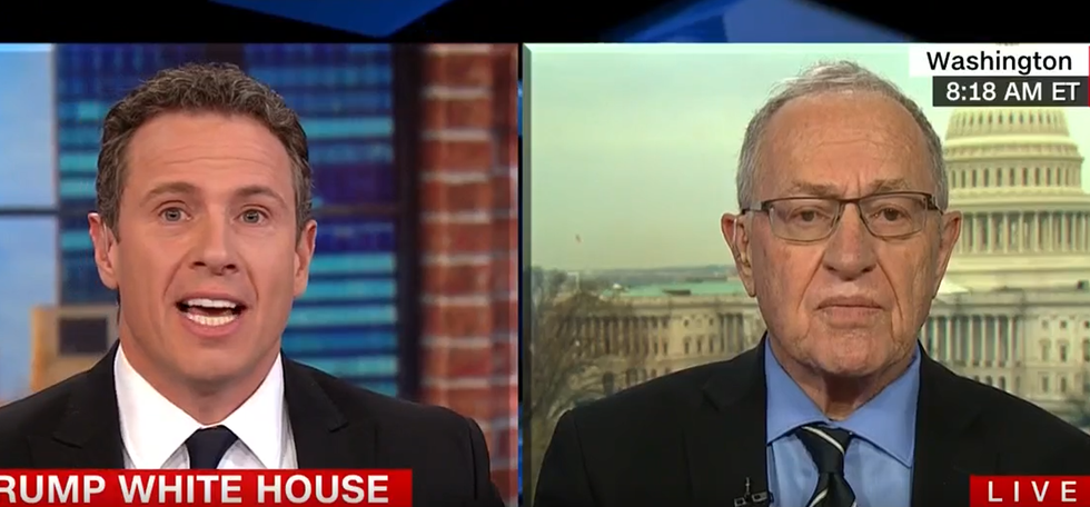 CNN's Cuomo hammers Alan Dershowitz for defending Trump: 'Have you seen this president respect any tradition?'