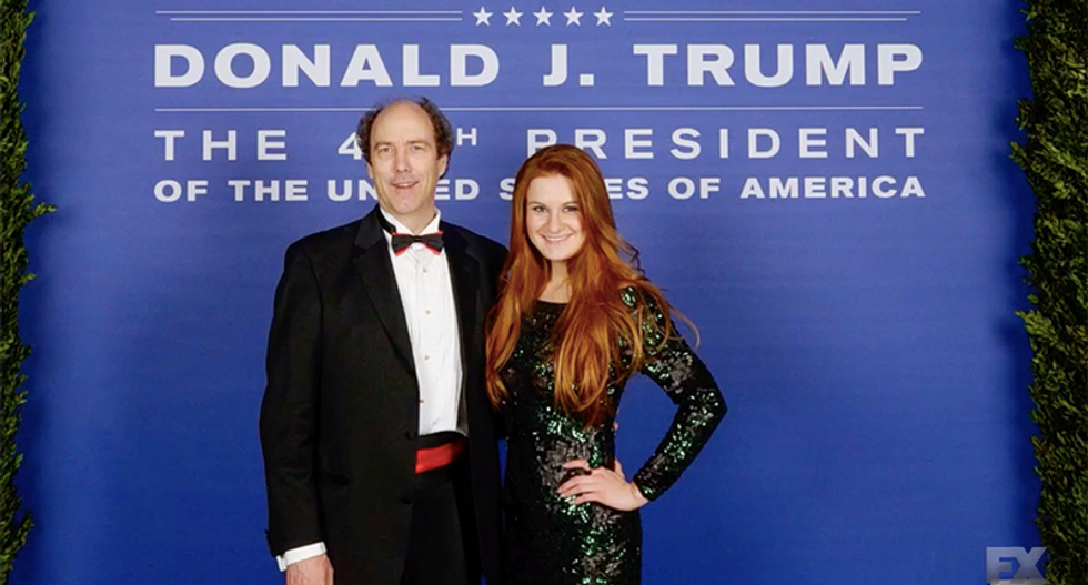 Slew of Russians cited in Mueller investigation caught on camera at Trump's inauguration events: report