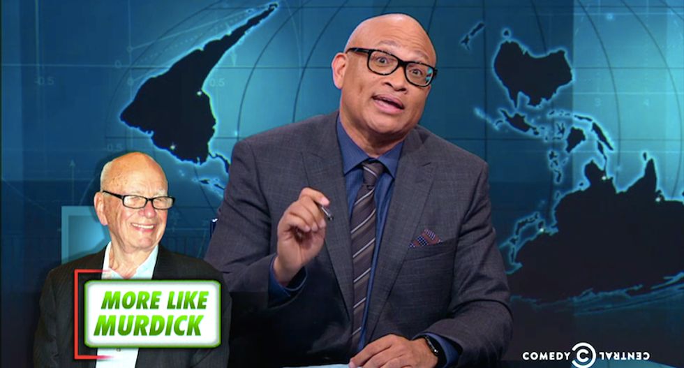 'You can kiss my real black ass': Larry Wilmore destroys Rupert Murdoch over racist tweet