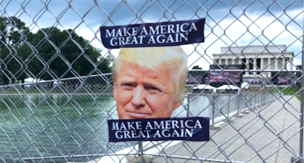 Internet ridicules Trump's 4th of July Mall fencing that will keep his VIP pals in 'cages': 'Poetic justice'