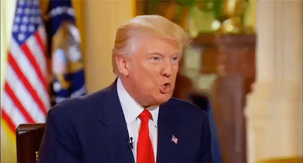 Donald Trump says that he doesn't want to use the word 'adversary' to describe Russia