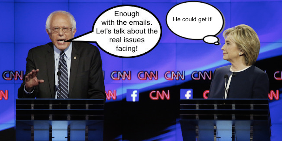 How Bernie Sanders Won Hillary's Vote & 13 other Deep Thoughts on the Democratic Debate