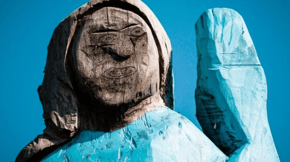 Internet mocks 'weirdass' Melania statue near her hometown: 'Really captured her personality'