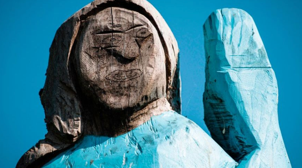 Internet mocks 'weirdass' Melania statue near her hometown: 'Really captured her personality'