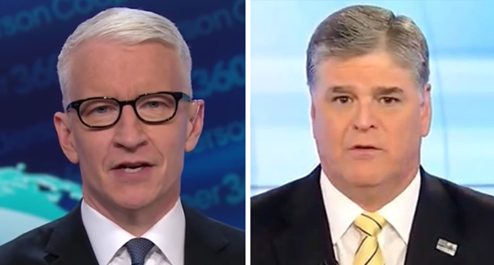 'Neither fair nor balanced': CNN's Anderson Cooper rips Hannity for failing to disclose Cohen relationship
