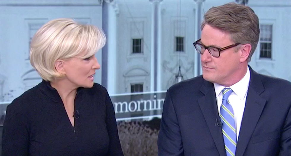 'Staggeringly dishonest': MSNBC's Mika challenges Fox News to fire Sean Hannity over Michael Cohen conflict
