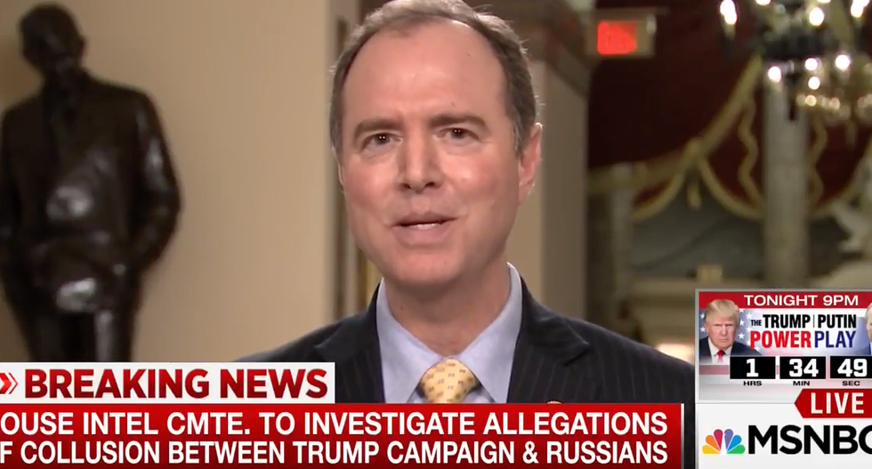 Rep. Schiff: House Intel Committee will investigate charges of collusion between Trump campaign and Russia