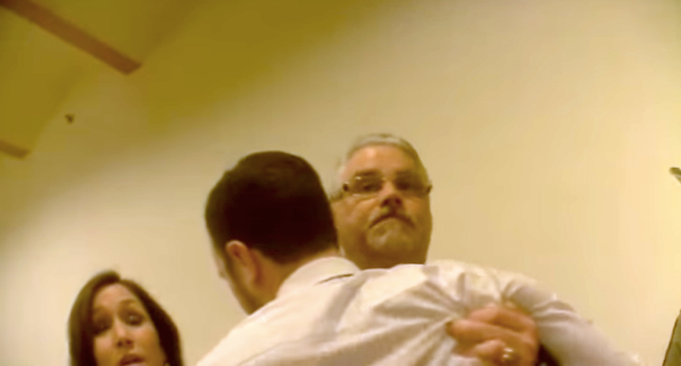 This drunk Texas Republican had to be restrained during fracas with ‘f*cking hack’ Tea Party prankster