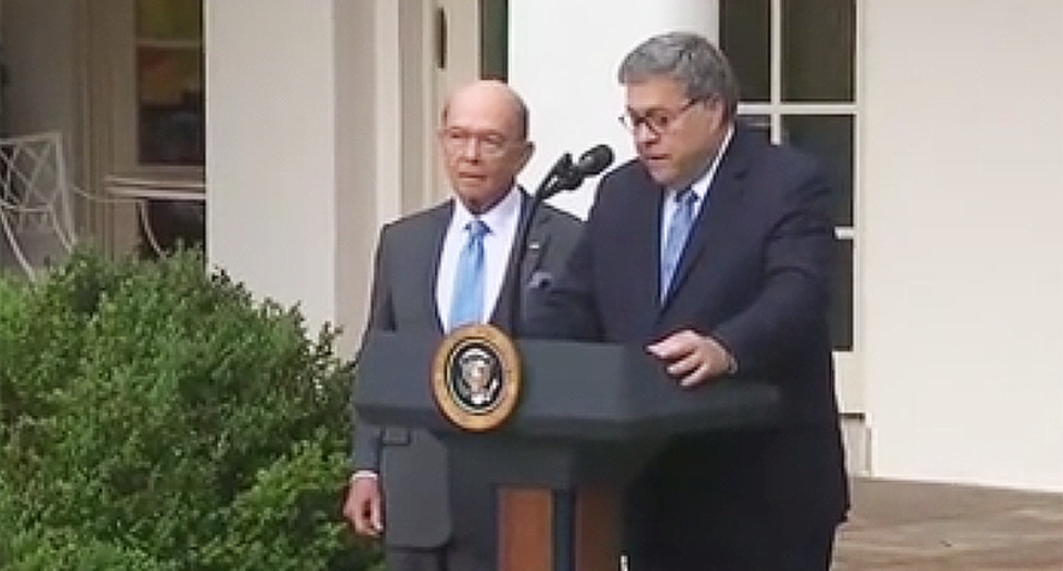 Bill Barr blames Commerce Secretary Wilbur Ross for reason Trump lost on 2020 Census