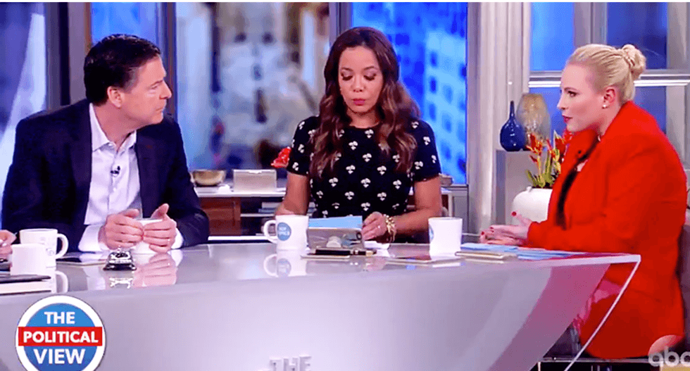 Meghan McCain berates James Comey to his face for not being more like J. Edgar Hoover