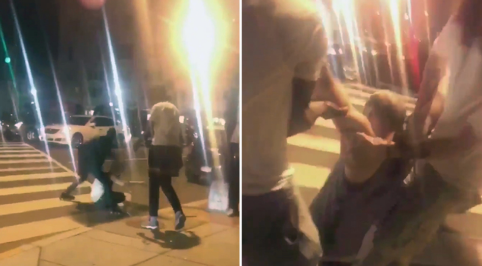 Horrifying video shows gay couple beaten in potential hate crime in a popular DC neighborhood