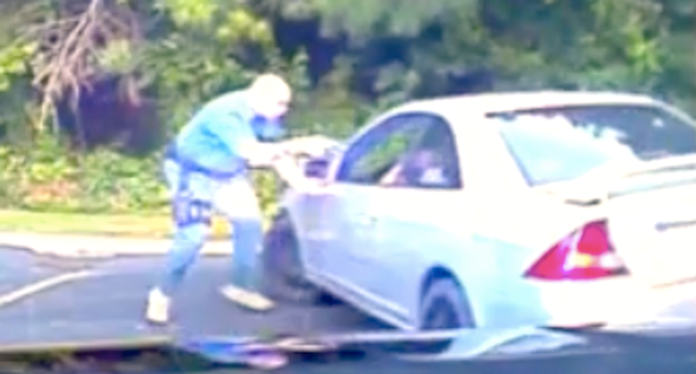 New video shows SC cop gunning down unarmed teen as he drives away from weed bust