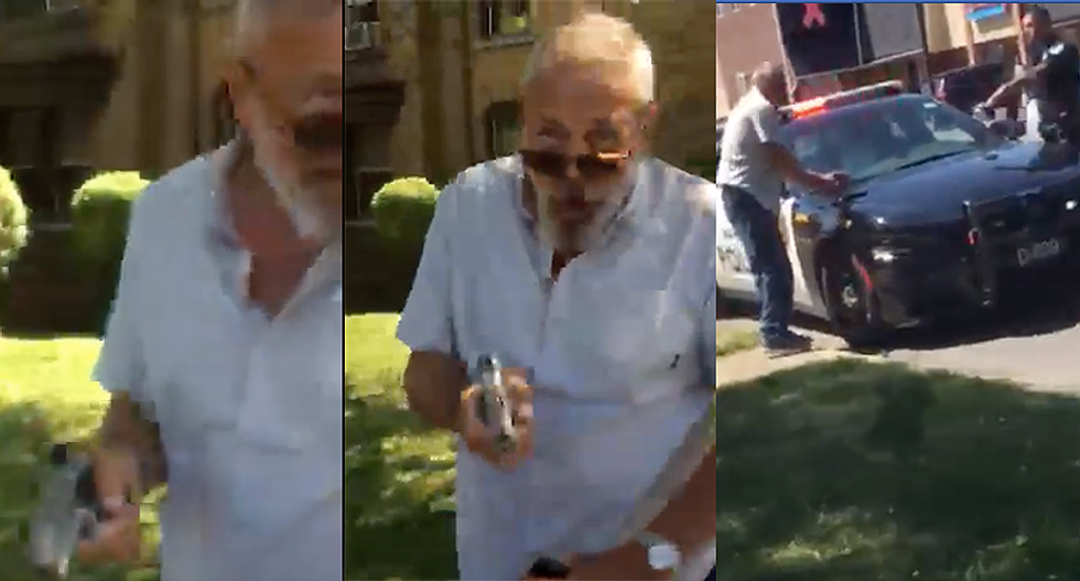 Shocking video: White man attacks black woman after traffic accident -- then pulls a gun on her and bystanders