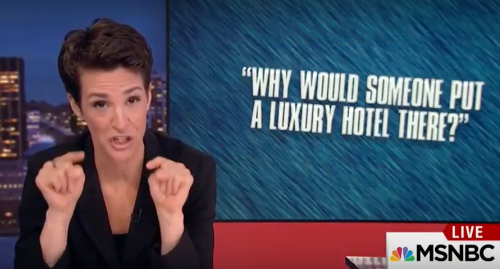 'He was in business with the cartoon caricature of corruption': Maddow breaks down Trump-Azerbaijan report