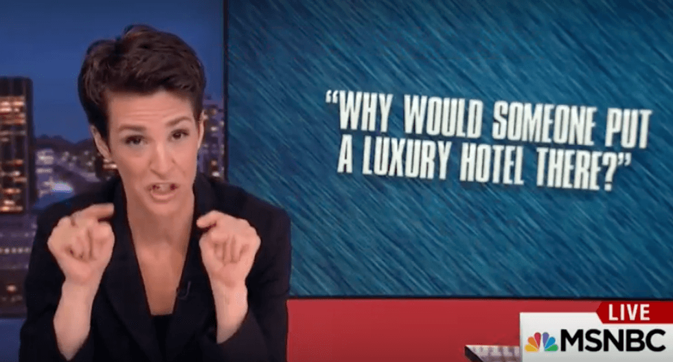 'He was in business with the cartoon caricature of corruption': Maddow breaks down Trump-Azerbaijan report