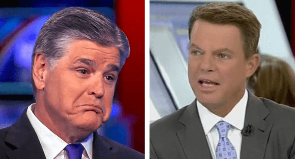 ‘Voices on Fox that drive me nuts’: Hannity turns fire on fellow network heavyweight Shep Smith
