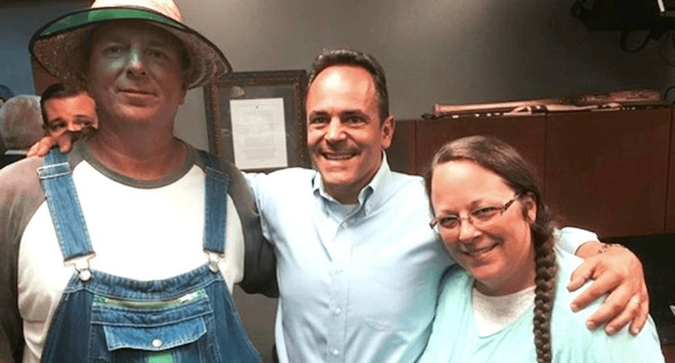Kentucky governor-elect to appease Kim Davis by removing clerk names from state marriage licenses