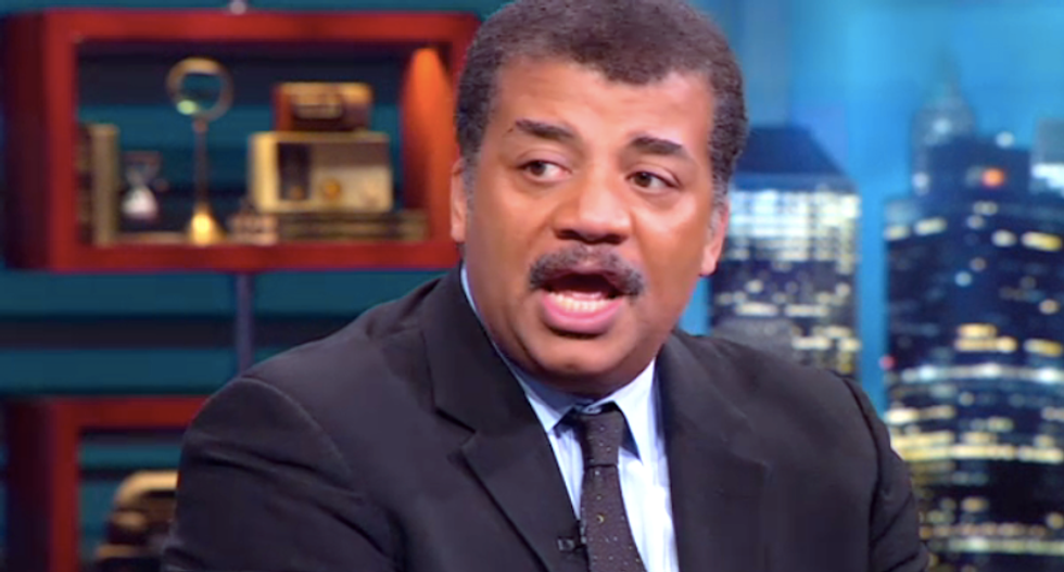 Neil deGrasse Tyson debates pastor: Killer asteroids and genitalia debunk God as intelligent designer