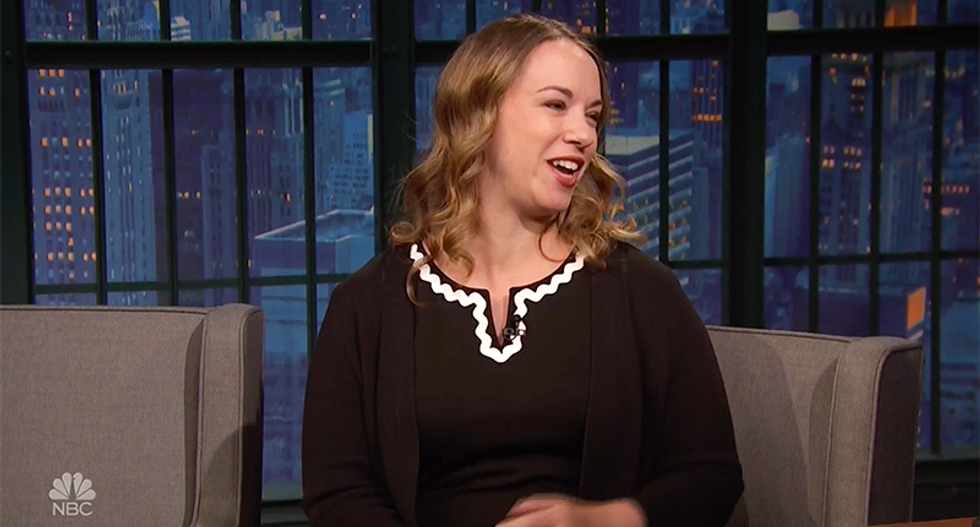 Journalist Sarah Kendzior has bad news for Seth Meyers: If I’m on TV — ‘then you know America is in bad shape’