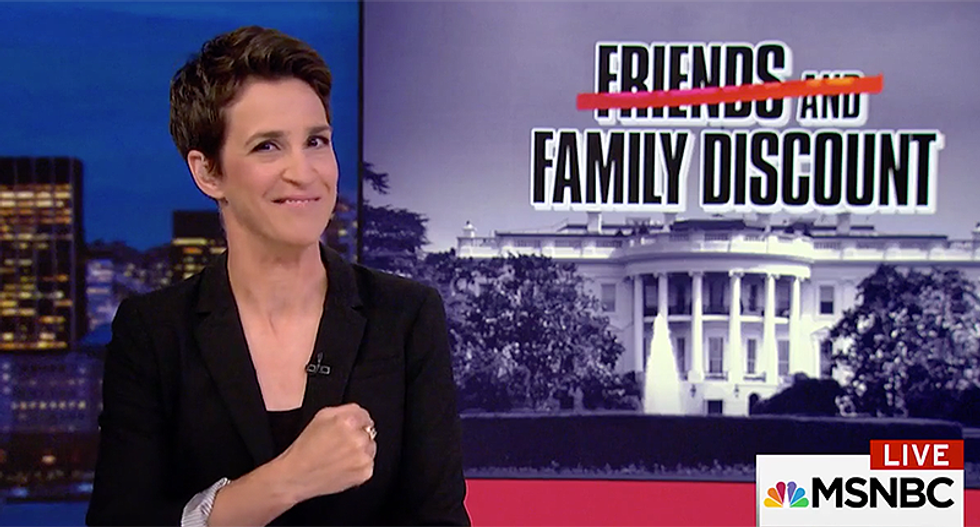 'Slush fund': Maddow follows the money from Trump's 'giant pile of Inauguration Fund cash'