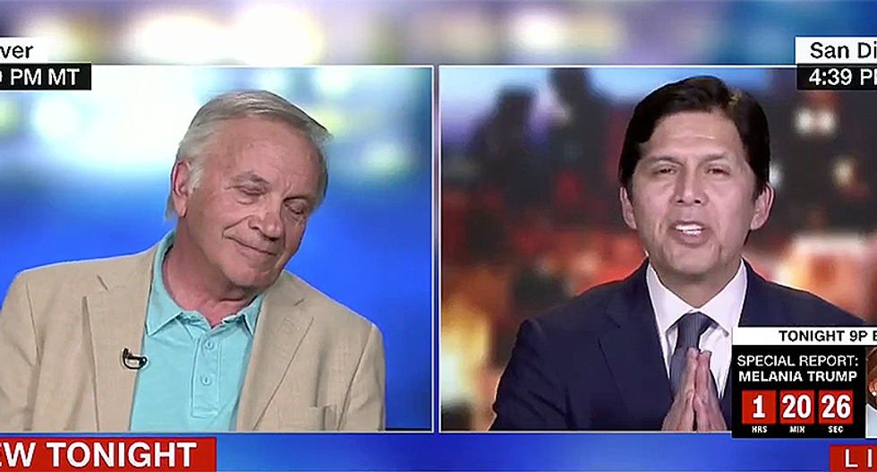 'Calm down a little': Latino state senator demands former GOP Rep 'calm yourself' when railing against immigrants