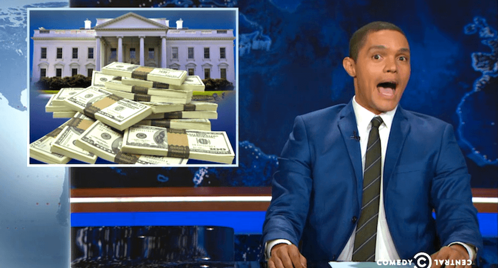 Trevor Noah: Campaign spending has gotten so 'insane' that millionaires are just mocking us now