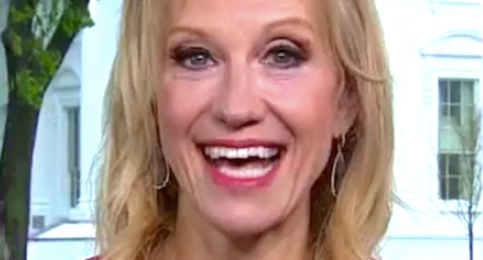 Kellyanne Conway praises Trump’s Fox & Friends meltdown as ‘delicious’ — and says he’ll call in next month