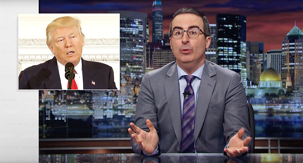 John Oliver shreds Trumpcare — ‘the Ted Cruz of legislation’ and a ‘reverse Bernie Sanders’