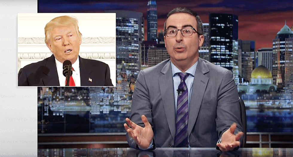 John Oliver shreds Trumpcare — ‘the Ted Cruz of legislation’ and a ‘reverse Bernie Sanders’