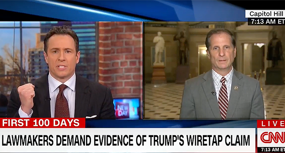 Chris Cuomo grills GOP congressman over Trump's wiretap conspiracy: Not 'all speculation is created equally'