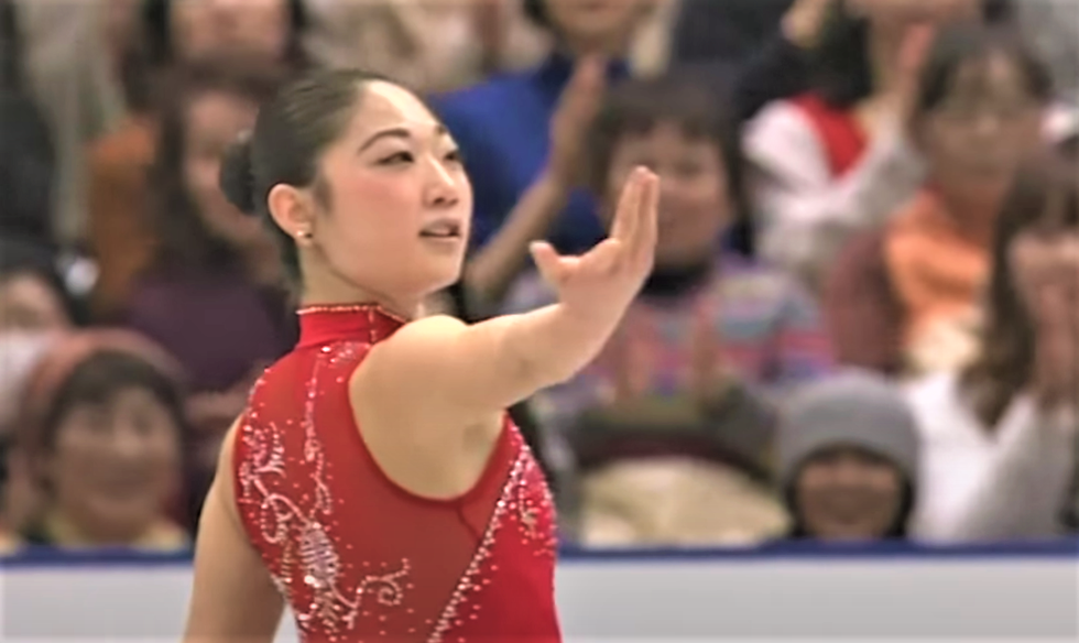 WATCH: American figure skater Mirai Nagasu perfectly lands a triple axel at the Winter Olympics