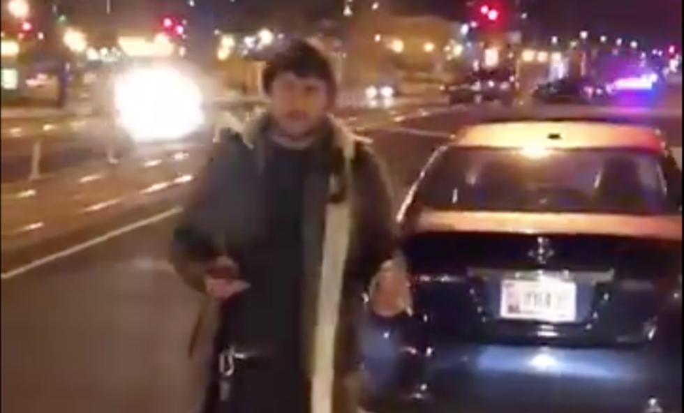 Watch: White man hurls racial abuse during traffic dispute and gets knocked out cold