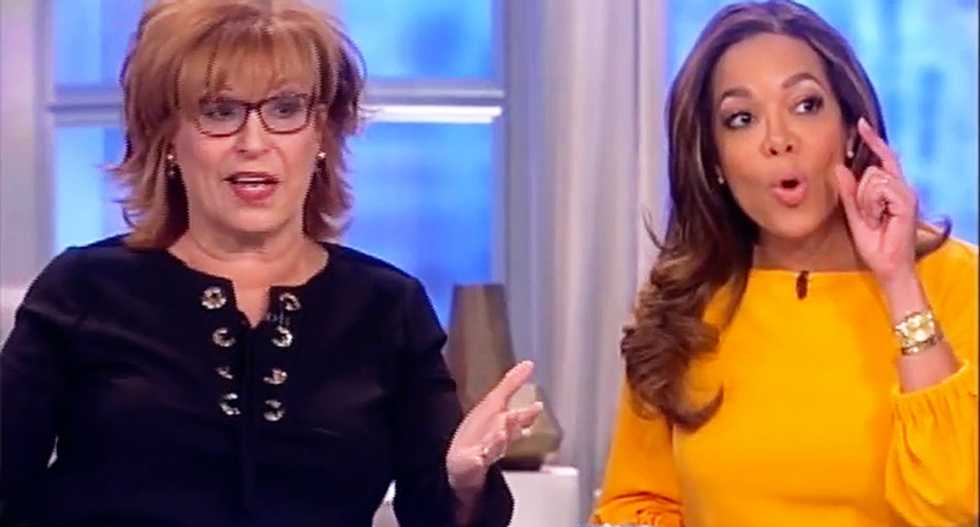 Shouting match erupts on 'The View' when conservative hosts claim Trumpcare will help more people