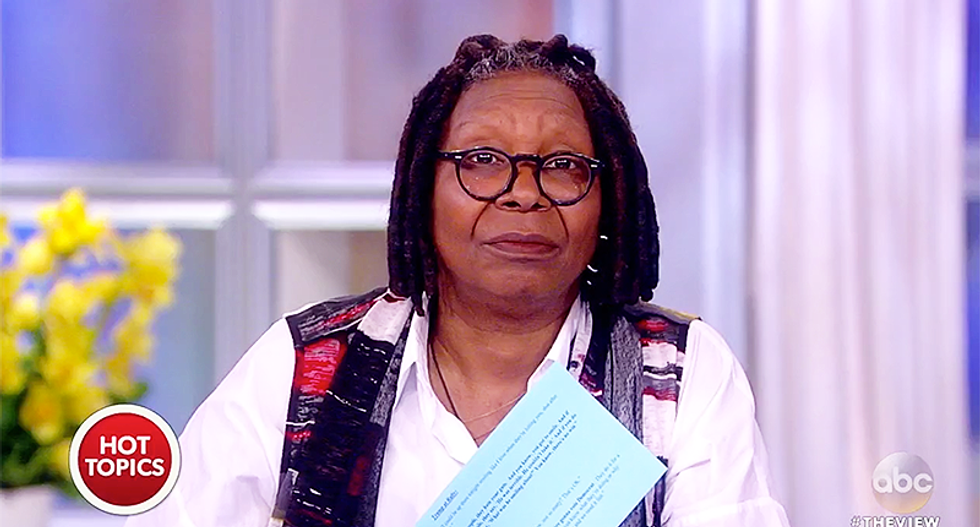 'This makes no sense': Whoopi Goldberg tries -- and fails -- to break down Trump's latest rambling speech