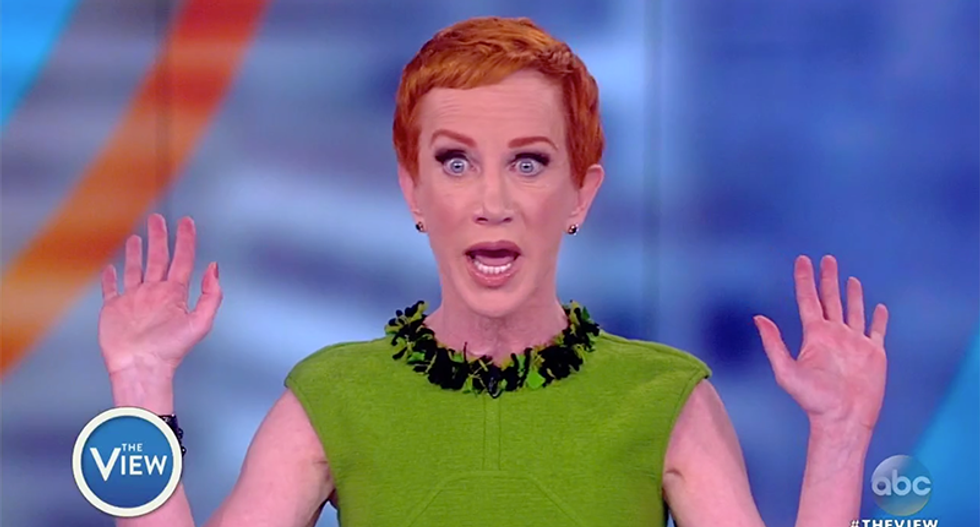 Kathy Griffin is taking back her apology to Trump and his family: F*ck him -- I’m not holding back