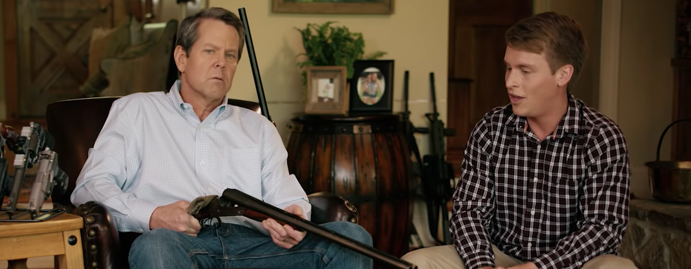 Republican candidate's shotgun-toting ad backfires in Atlanta: 'We are gun owners and we are outraged'