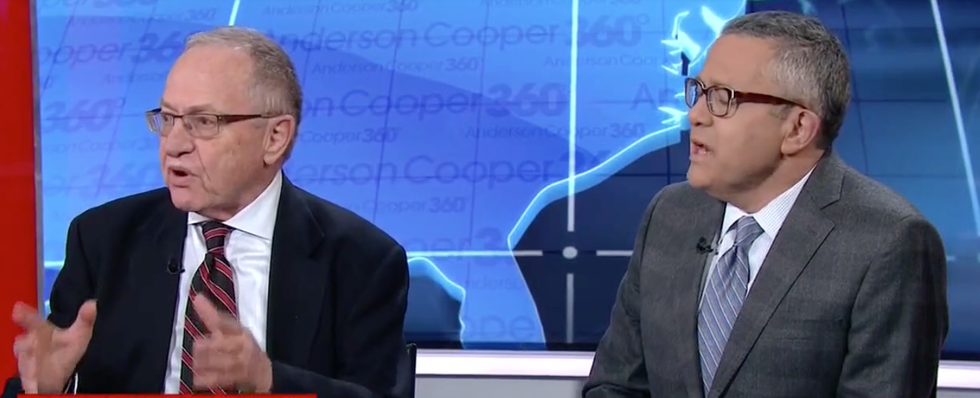 CNN’s Toobin tears into pro-Trump lawyer Dershowitz over Comey firing: 'The definition of obstruction of justice'