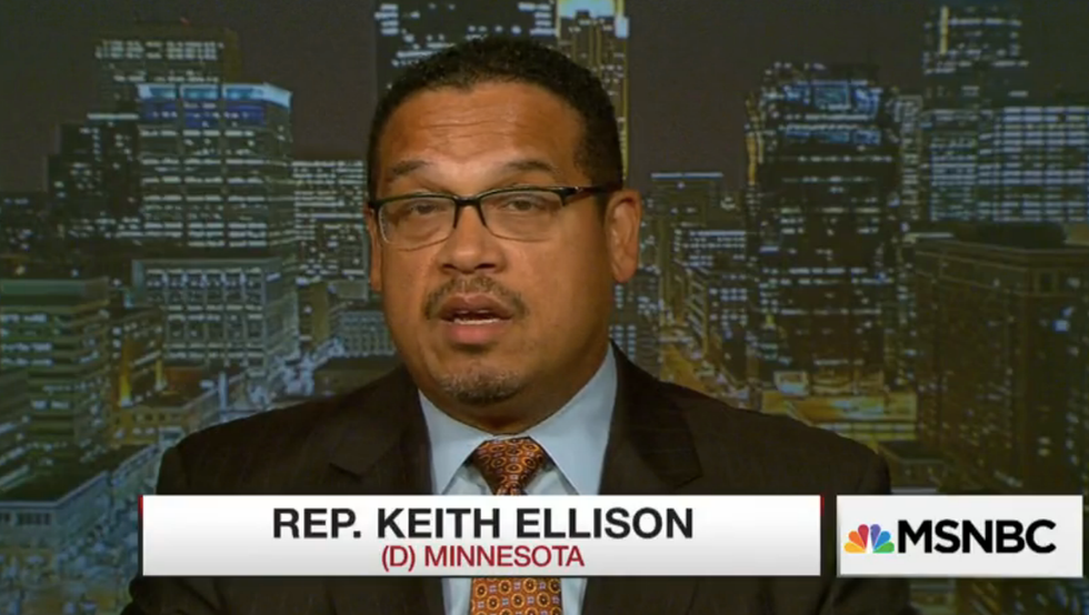 Congressman Keith Ellison rips Donald Trump for inspiring attacks against minorities