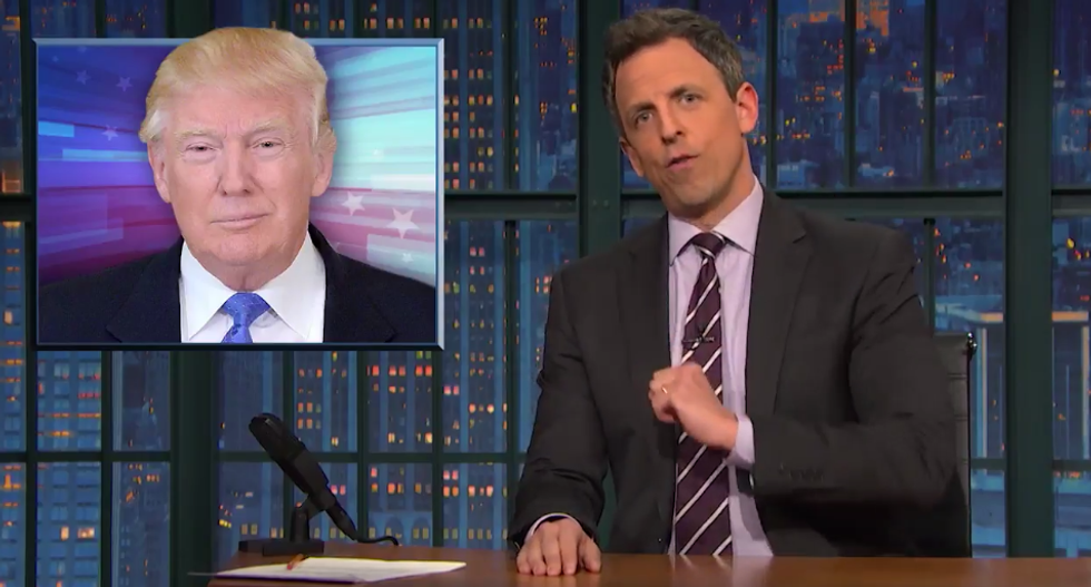 WATCH: Seth Meyers eviscerates Trump over GOP healthcare replacement plan