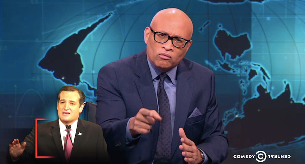Larry Wilmore rips 'dumbed-down,' 'Jesus-y' Republicans like Ted Cruz and Marco Rubio